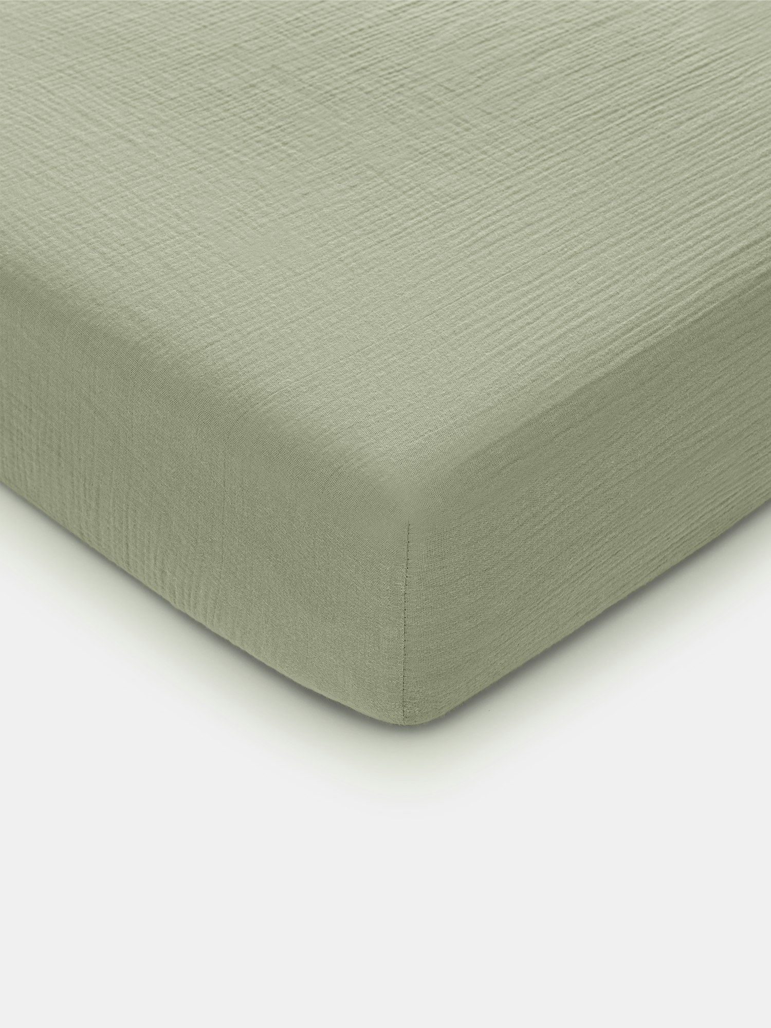 Comfy Cubs Muslin Fitted Crib Sheet