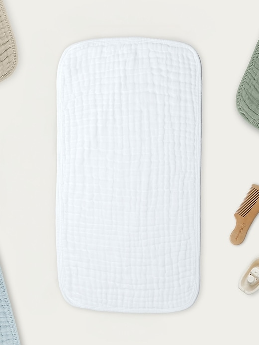 Image number 5 showing, Comfy Cubs Muslin Burp Cloths