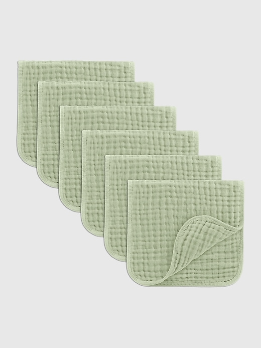 Image number 1 showing, Comfy Cubs Muslin Burp Cloths