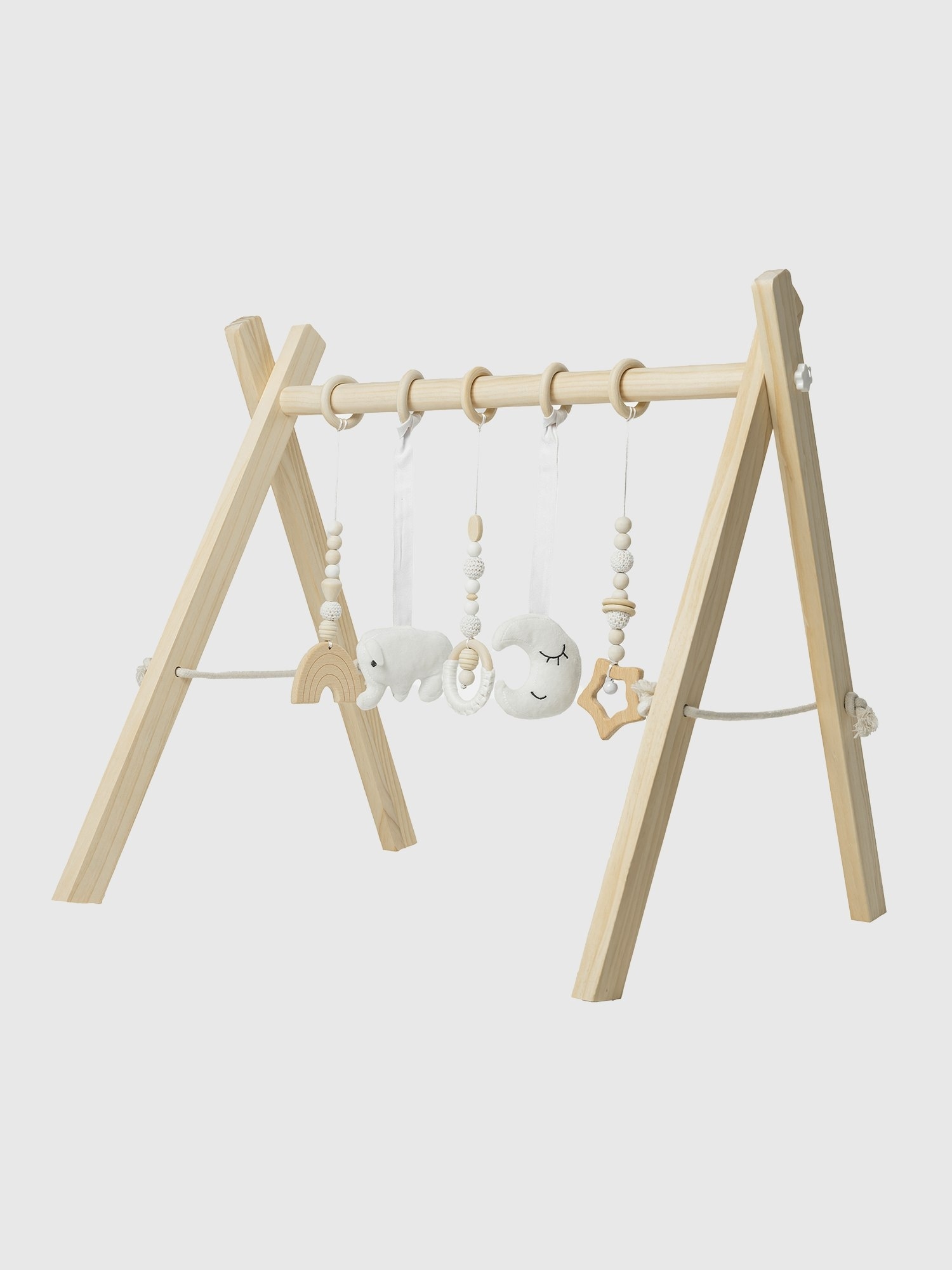 Comfy Cubs Baby Play Gym - Natural