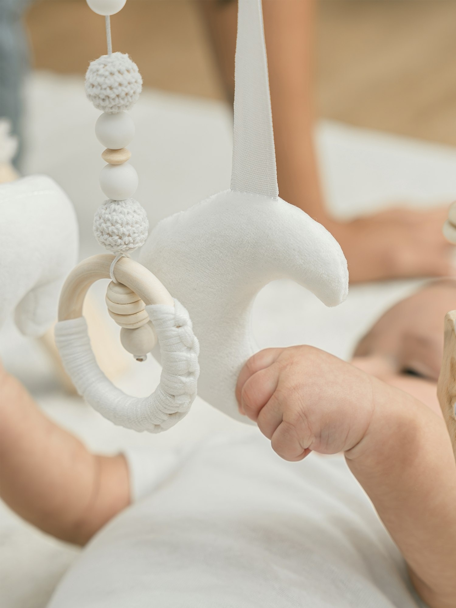 Развивающий коврик для малышей Gap Comfy Cubs, цвет: Натуральный — фото 6