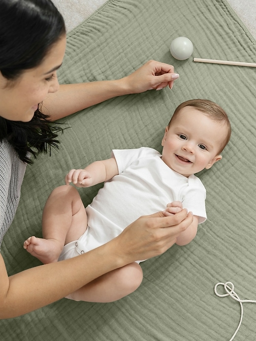 Image number 2 showing, Comfy Cubs Baby Muslin Blanket