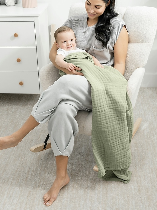 Image number 5 showing, Comfy Cubs Baby Muslin Blanket