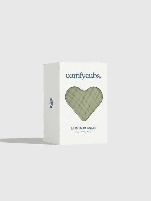 Image number 3 showing, Comfy Cubs Baby Muslin Blanket