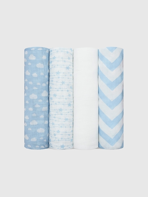 Image number 1 showing, Comfy Cubs Muslin Swaddle Blankets