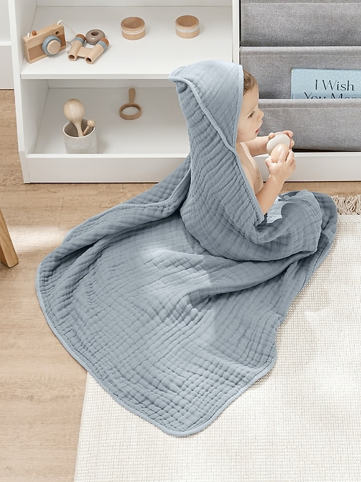 Image number 4 showing, Comfy Cubs Baby Hooded Towel