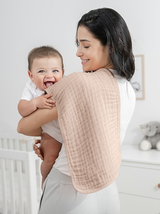 Image number 3 showing, Comfy Cubs Muslin Burp Cloths