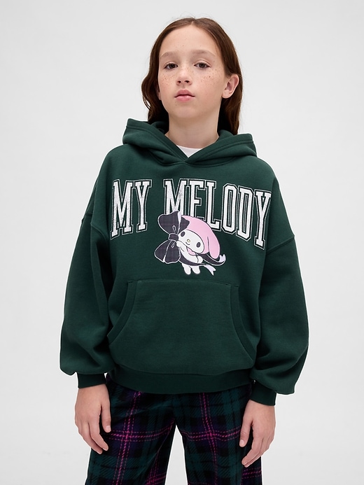 Image number 1 showing, Kids VintageSoft Oversized Hello Kitty Hoodie