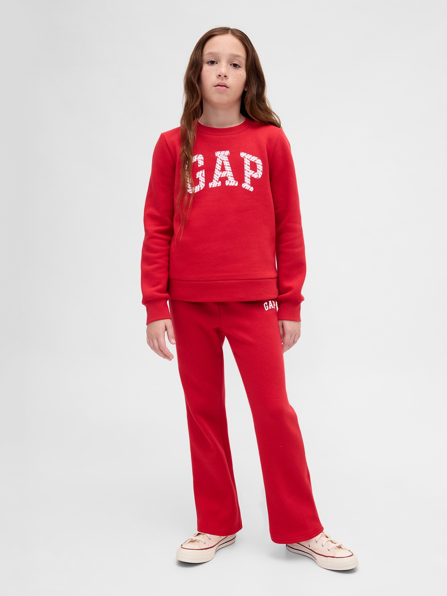 Kids Logo Sweatpants - Modern Red