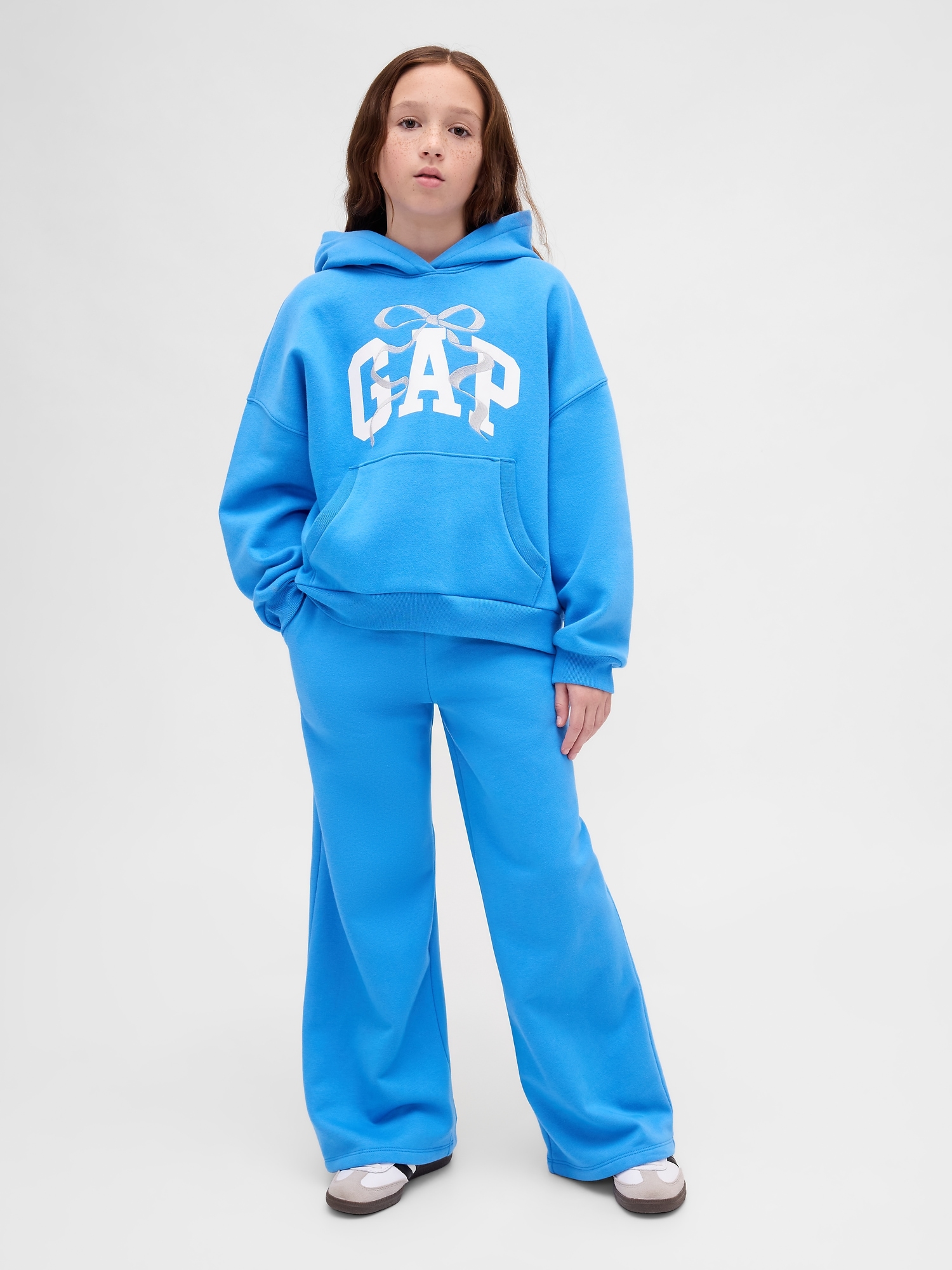 Kids VintageSoft Baggy Sweatpants - Supersonic Blue