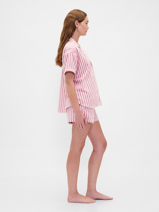 Image number 2 showing, Adult Softest Flannel PJ Short Set