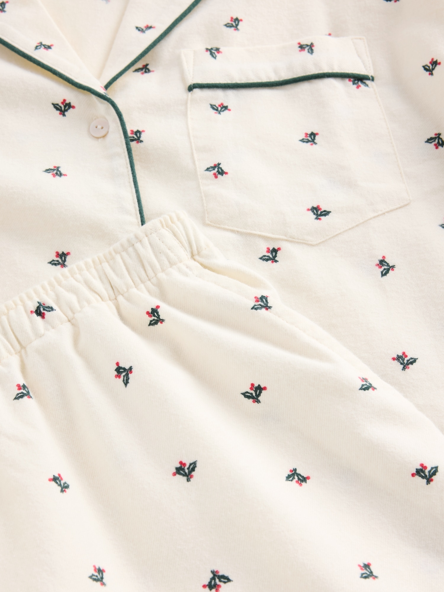 Adult Softest Flannel PJ Short Set