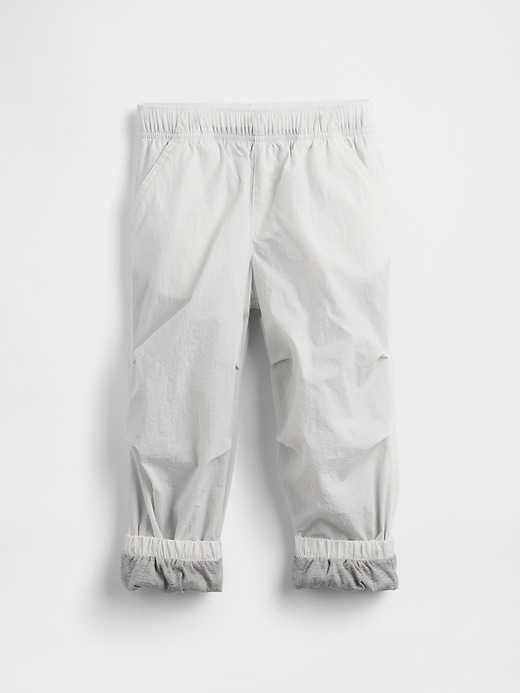 Image number 2 showing, Baby & Toddler Lined Parachute Joggers