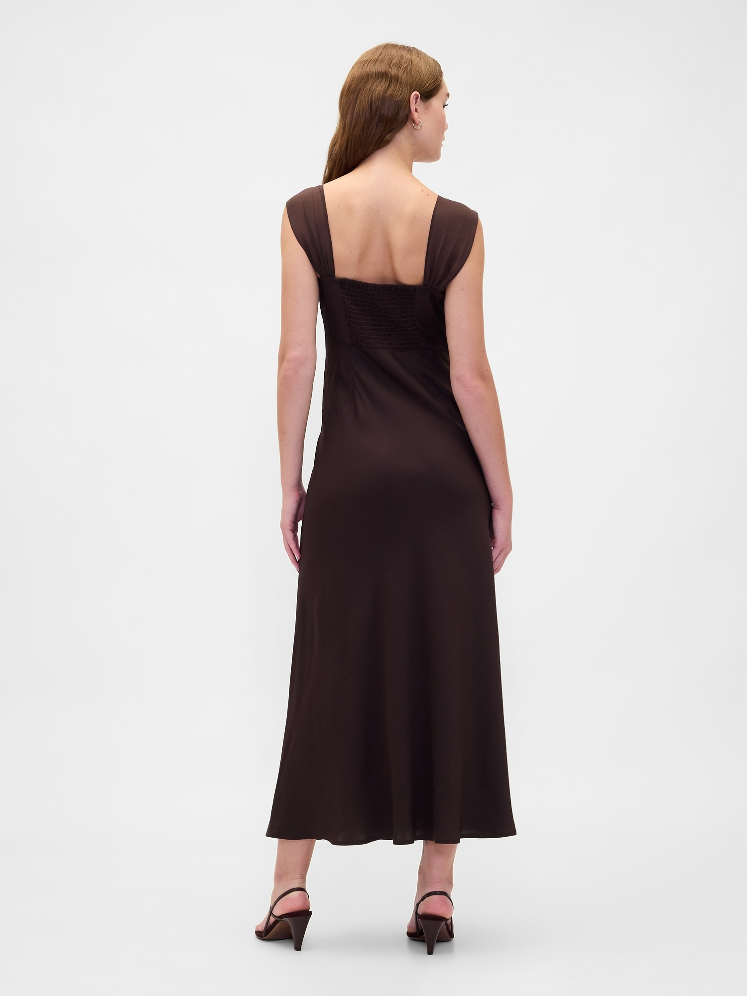 Mixed Media Maxi Dress