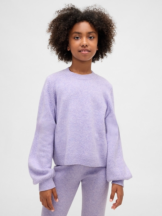 Image number 1 showing, Kids CashSoft Crewneck Sweater