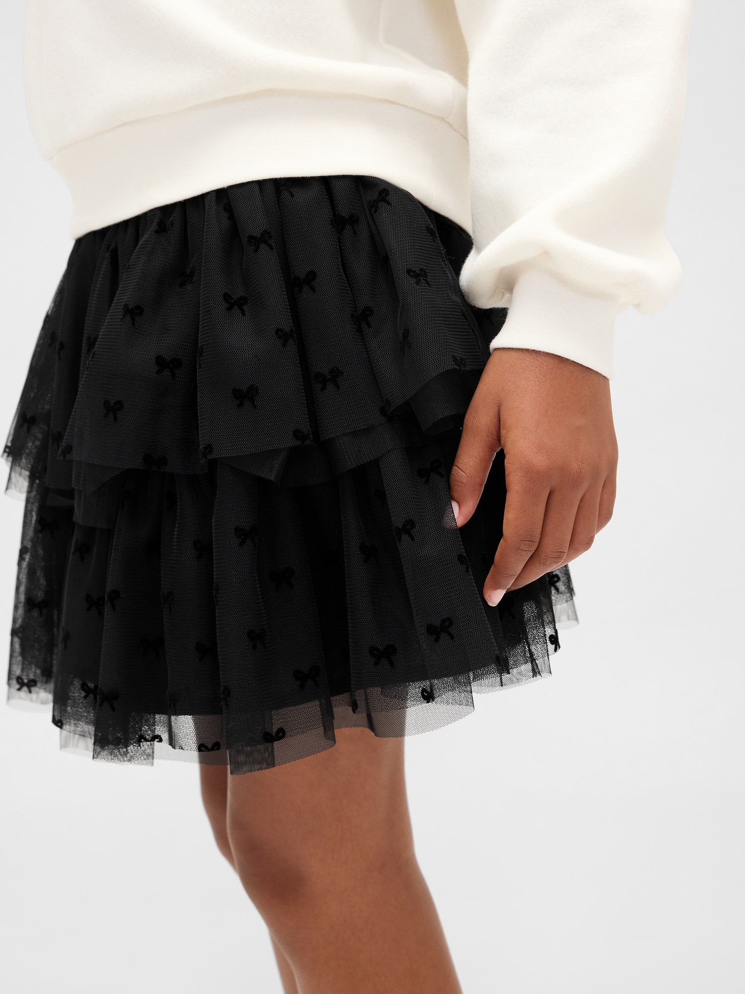 Kids Tiered Tulle Skirt