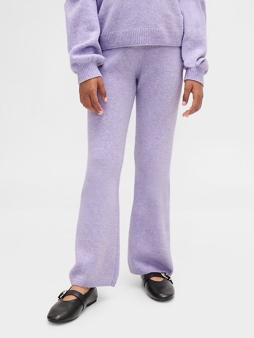 Image number 3 showing, Kids CashSoft Flare Sweater Pants