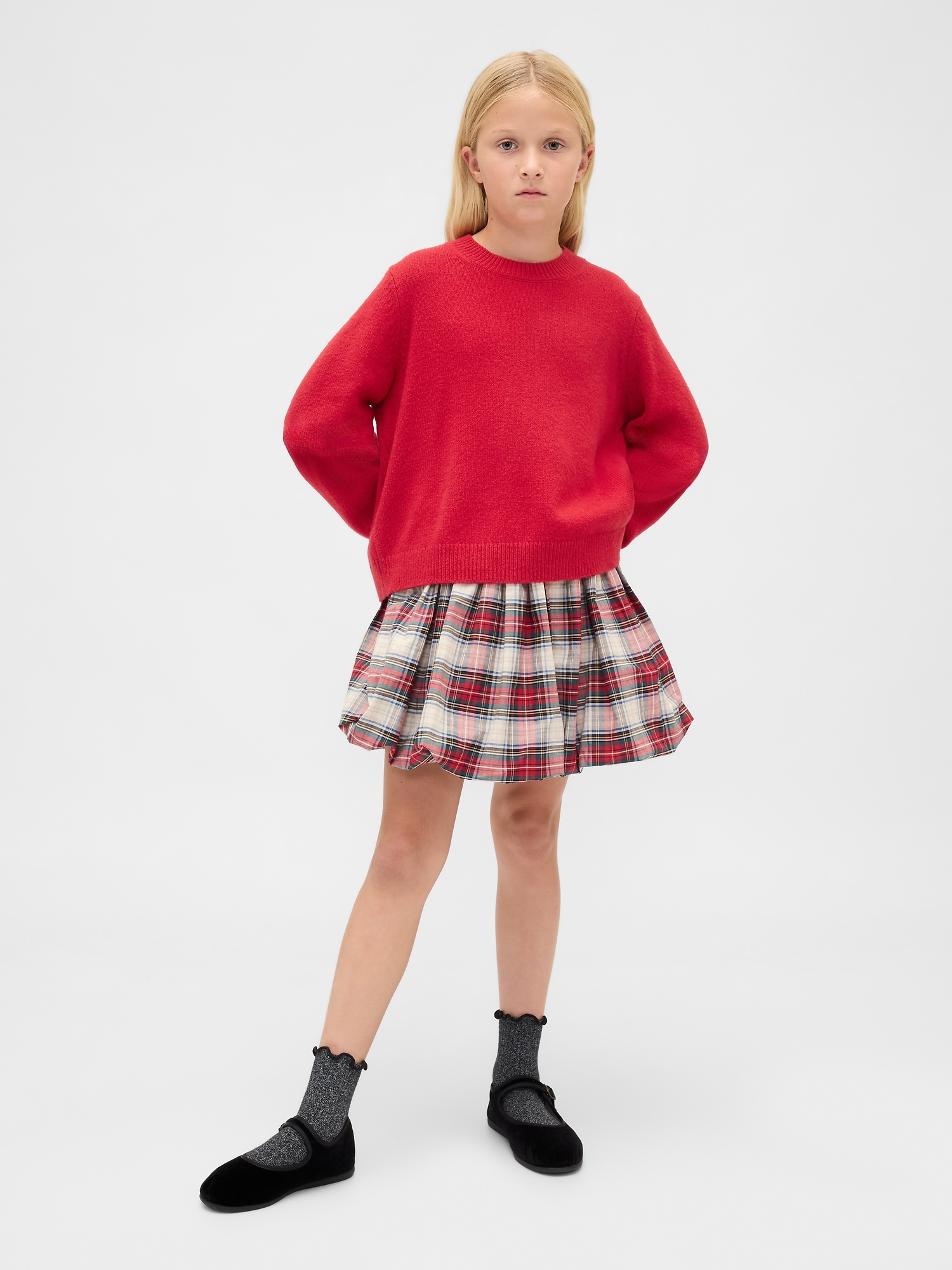 Kids CashSoft Crewneck Sweater