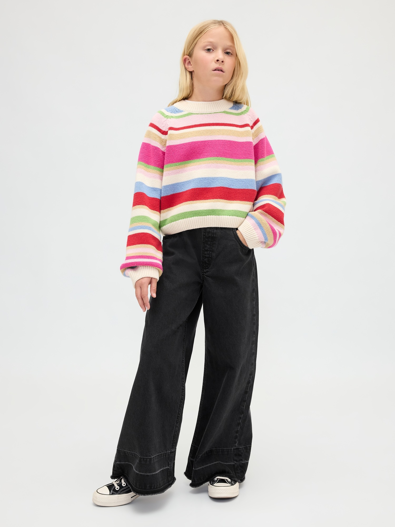 Детские джинсы Gap Kids Low Rise Knit Easy Baggy Jeans