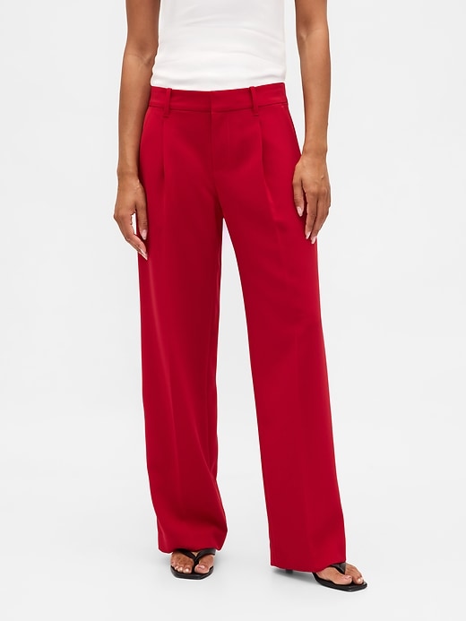 Image number 2 showing, 365 Low Rise Pleated Wide-Leg Trousers