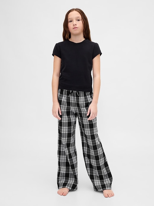 Image number 2 showing, Gap × Disney Tim Burton’s The Nightmare Before Christmas Kids Skull Flannel PJ Pants