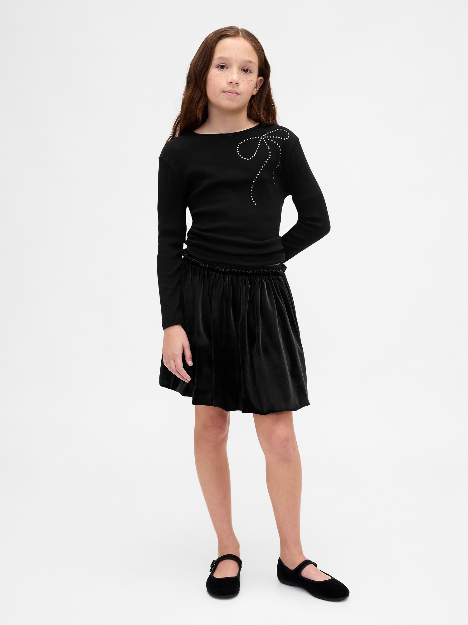 Gap Kids Velour Bubble Skirt
