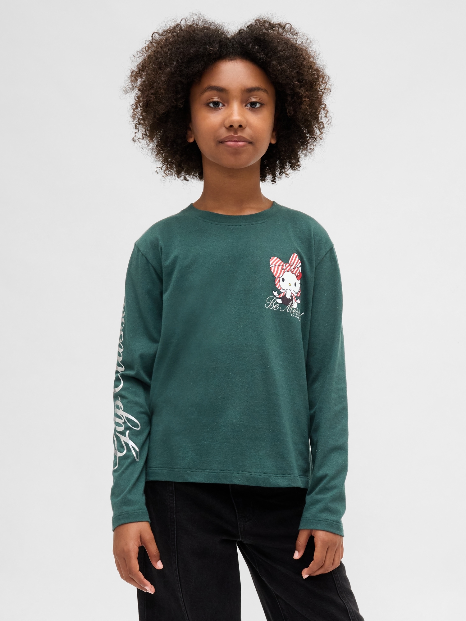 Kids Oversized Graphic T-Shirt