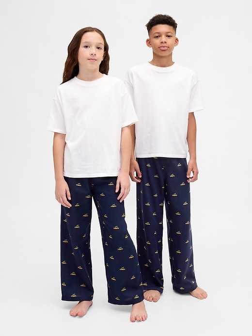 Image number 1 showing, Kids Recycled Flannel PJ Pants