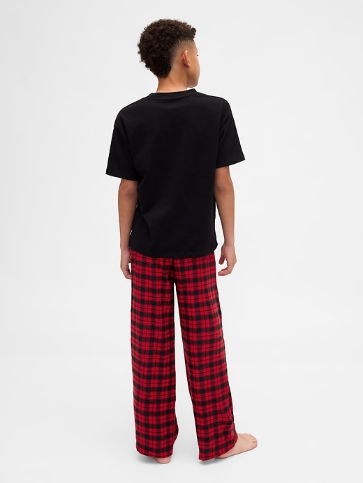 Image number 2 showing, Kids Recycled Flannel PJ Pants