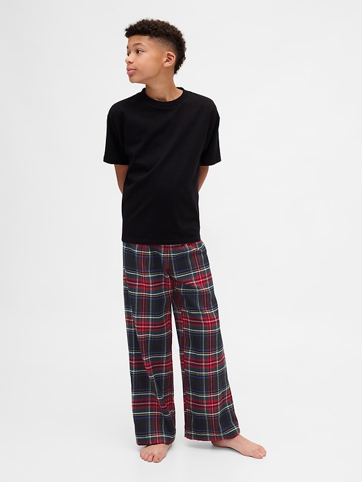 Image number 3 showing, Kids Recycled Flannel PJ Pants