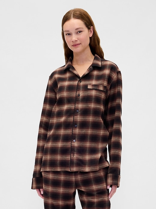 Adult Softest Flannel PJ Shirt