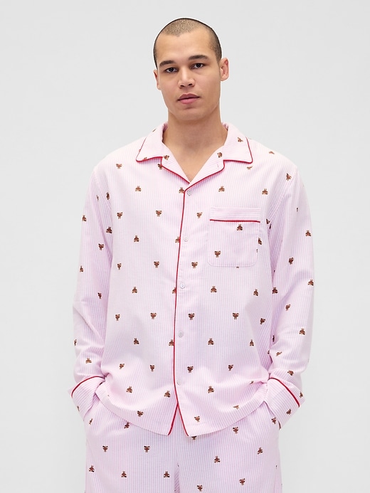 Image number 3 showing, Adult Softest Flannel PJ Shirt