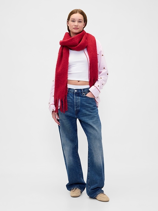 Image number 5 showing, Adult Softest Flannel PJ Shirt