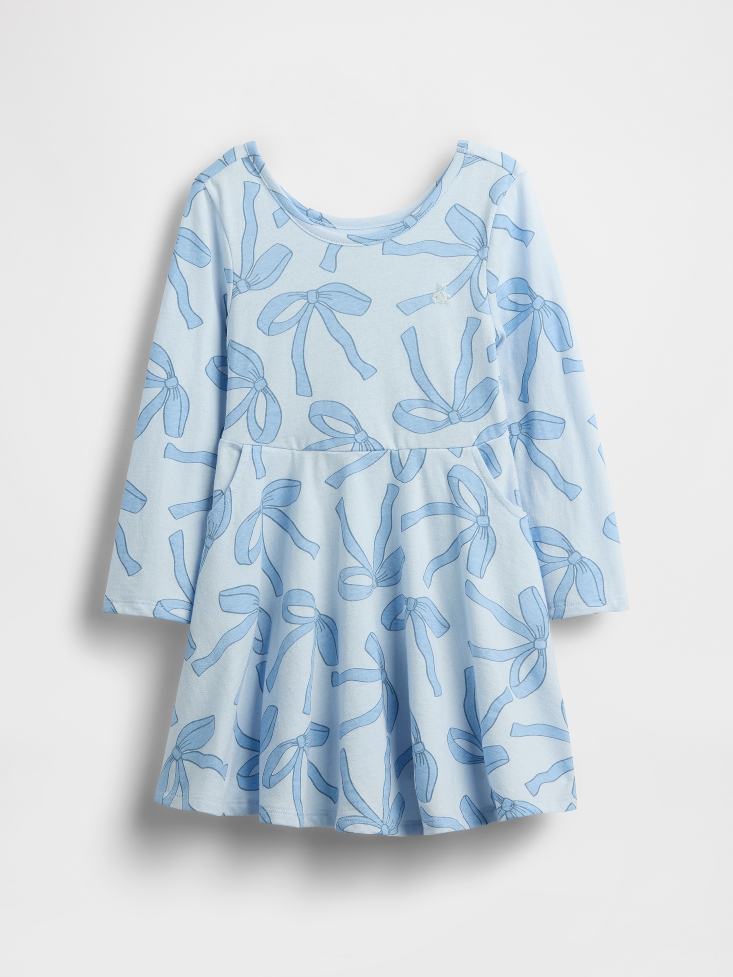 Baby & Toddler Mix & Match Twirl Dress - Serene Blue