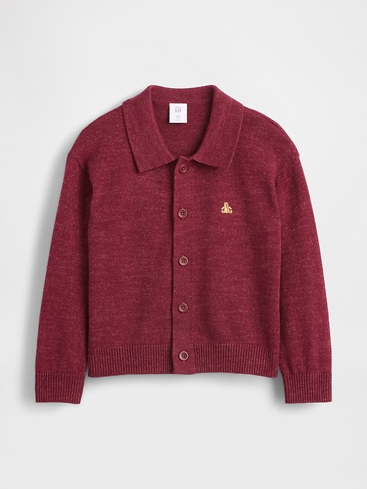 Baby & Toddler Collared Button-Front Sweater