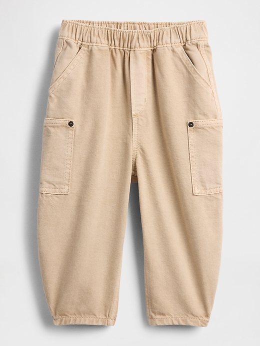 Image number 1 showing, Baby & Toddler Pull-On Barrel Pants