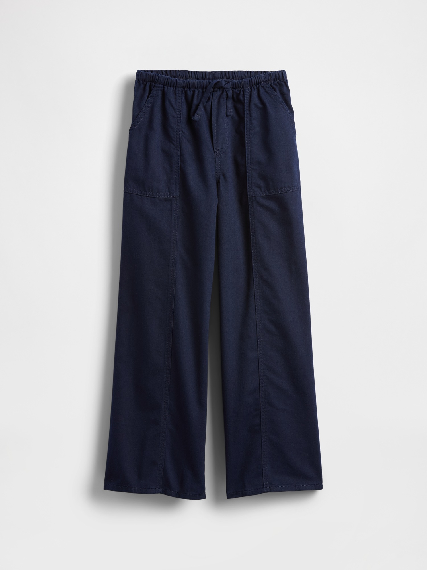 Детские брюки Gap Kids Uniform Easy Wide-Leg Pants — фото 2