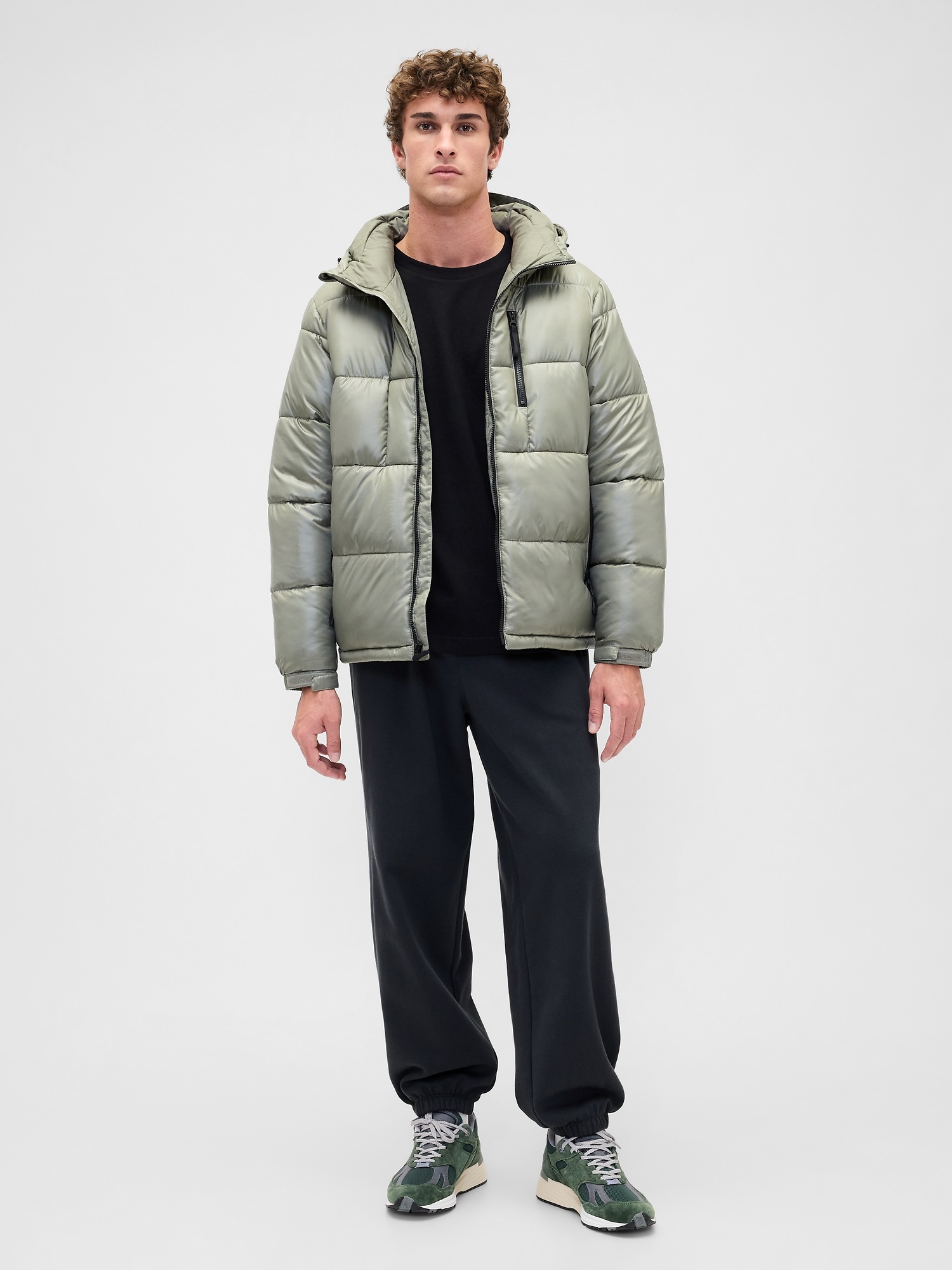 Мужские брюки Gap Heavyweight Baggy Joggers — фото 4