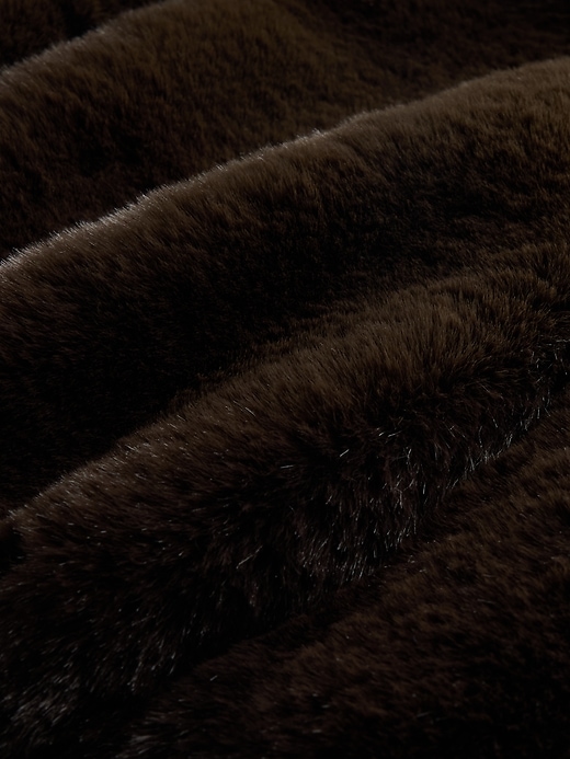 Image number 5 showing, Faux Fur Bomber Jacket