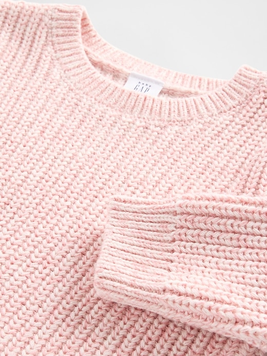 Baby Marled Sweater Outfit Set