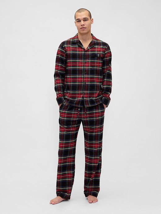 Image number 2 showing, Adult Softest Flannel PJ Set