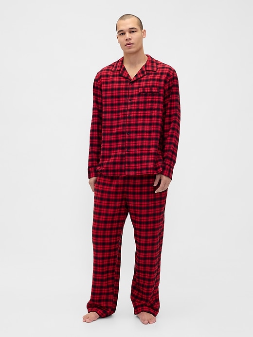 Image number 2 showing, Adult Softest Flannel PJ Set
