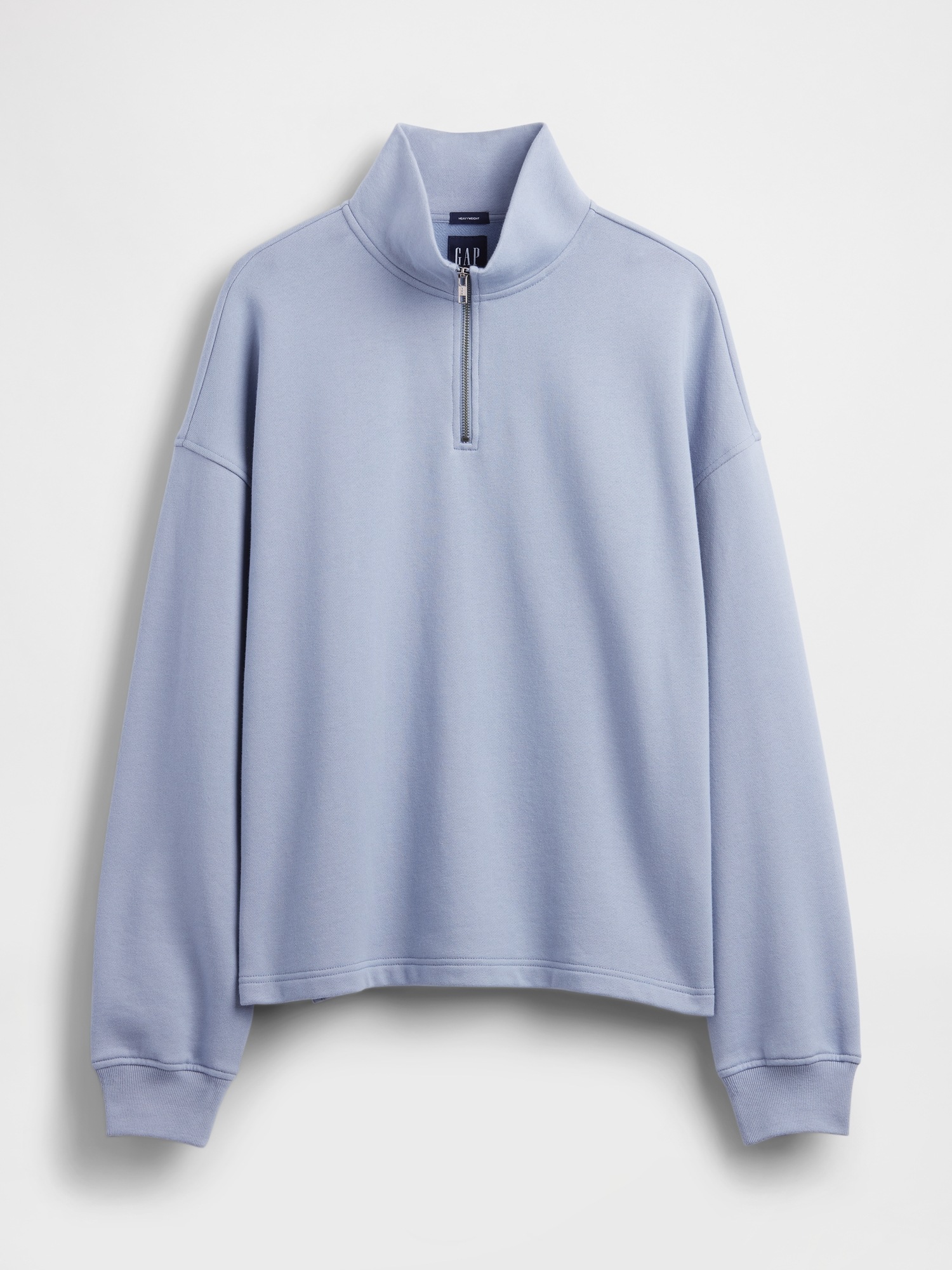 Мужские свитеры Gap Heavyweight Oversized Quarter-Zip Pullover — фото 5