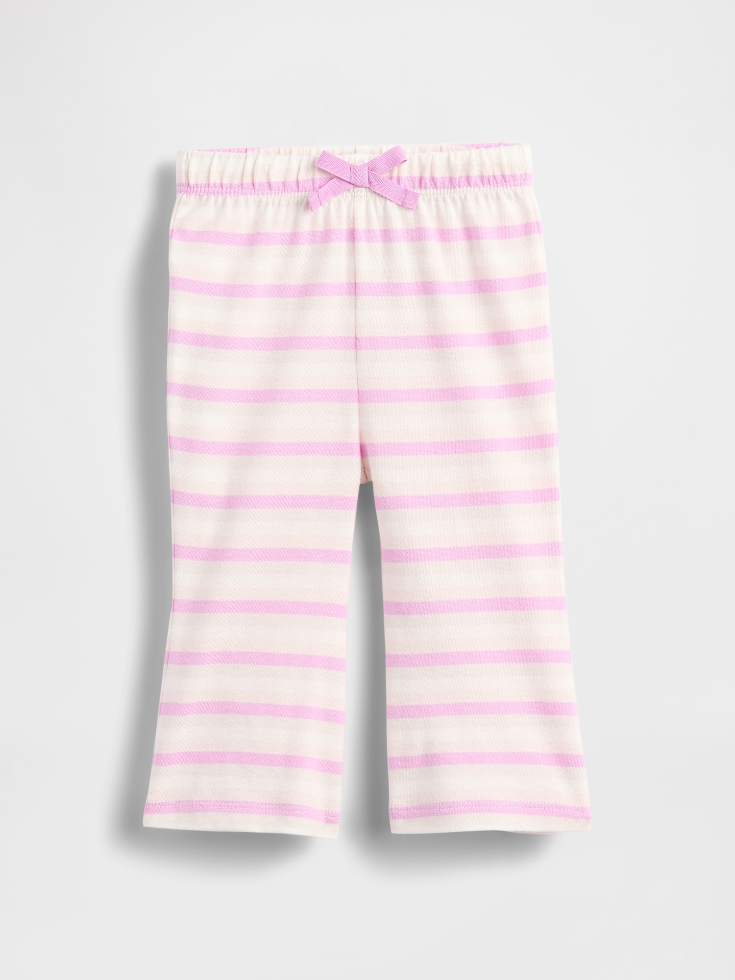 Baby First Favorites Organic Cotton Pull-On Pants - Pink Stripe