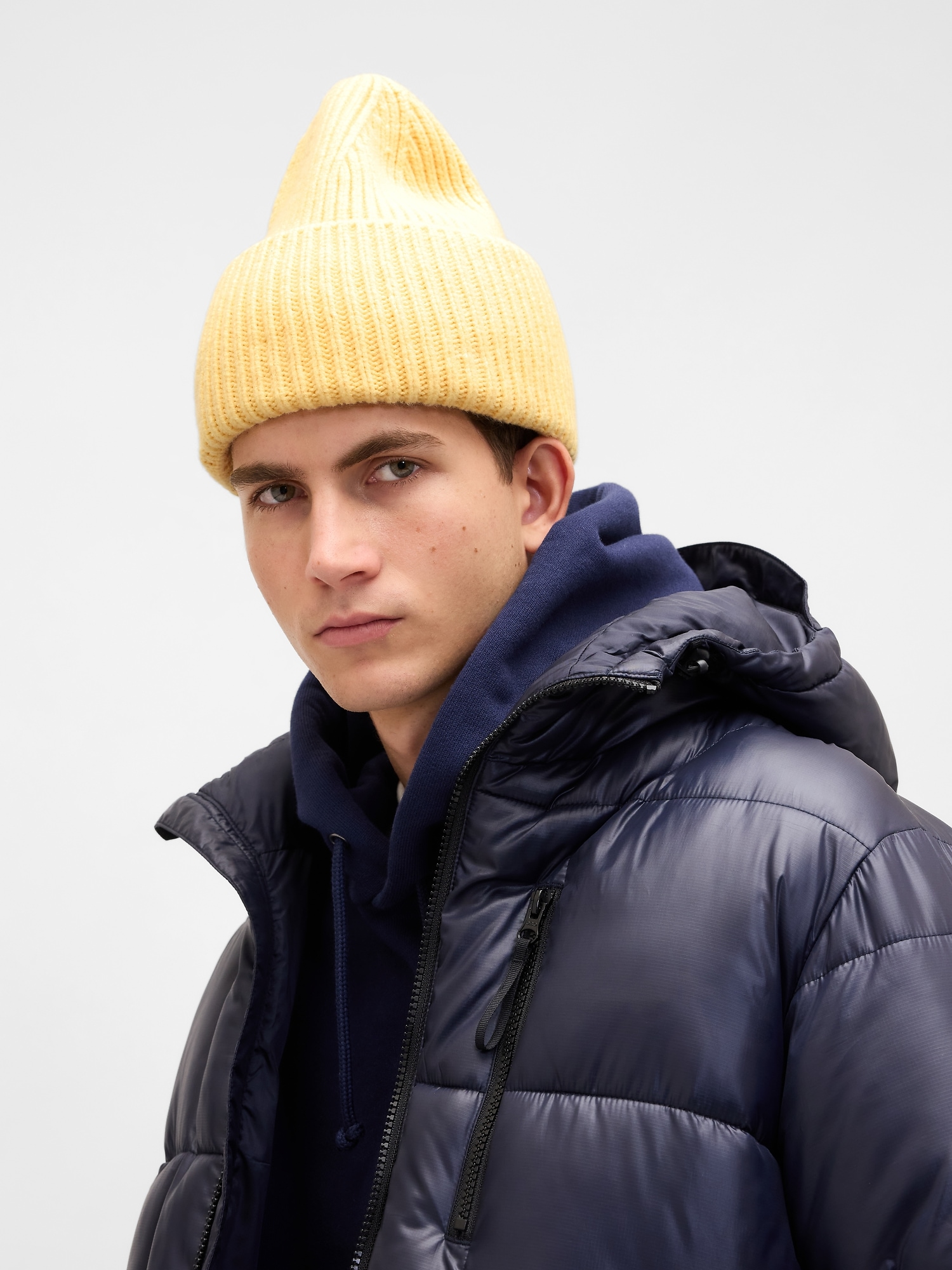 CashSoft Beanie - Havana Yellow
