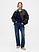 CashSoft Oversized V-Neck Sweater - Blue - View 17