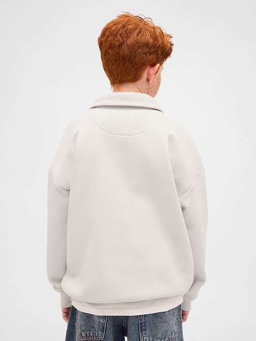 Image number 3 showing, Kids VintageSoft Quarter-Zip Pullover