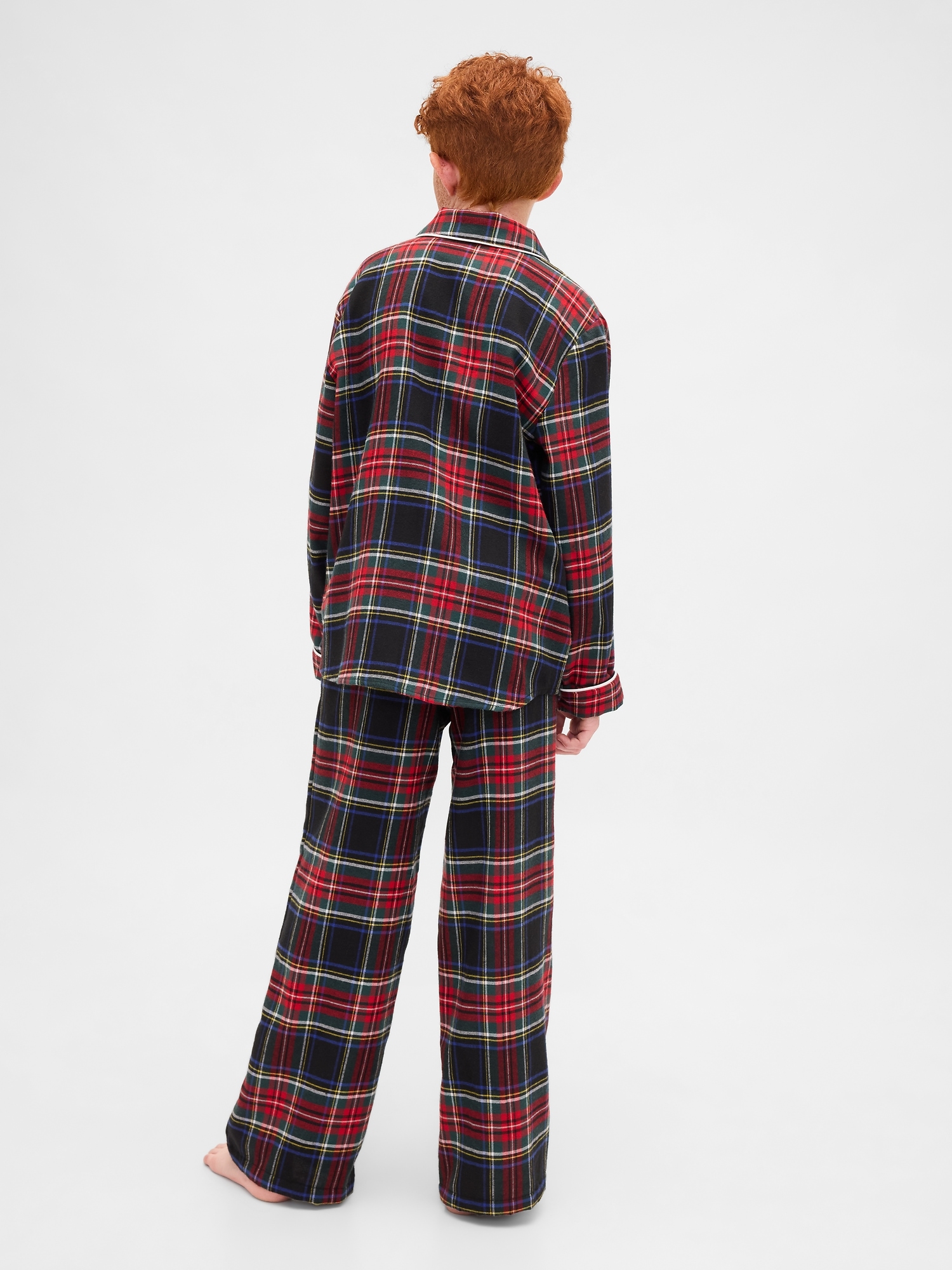 Kids Recycled Flannel PJ Set