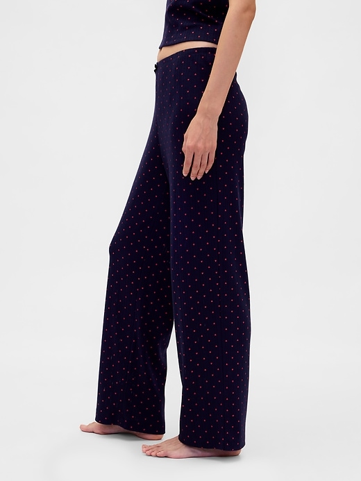 Image number 3 showing, Pointelle PJ Pants