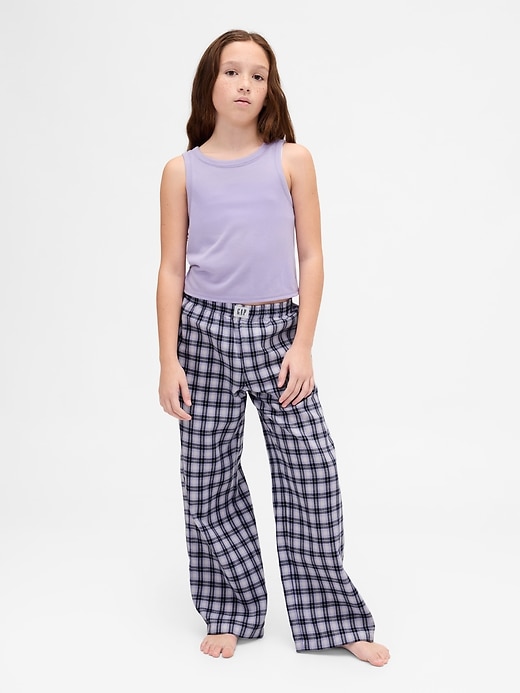 Kids Recycled Waffle PJ Set